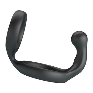 Crazy Bull Double Penis and Testicle Ring in Black Silicone Crazy Bull Double Penis and Testicle Ring in Black Silicone - Image 5