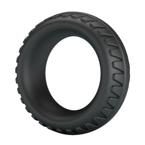 Crazy Bull Merritt Textured Silicone Penis Ring Black Crazy Bull Merritt Textured Silicone Penis Ring Black - Image 2