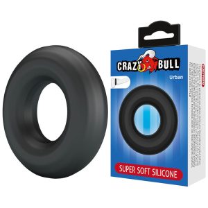 Crazy Bull Urban Supersoft Silicone Penis Ring Black Crazy Bull Urban Supersoft Silicone Penis Ring Black - Image 2