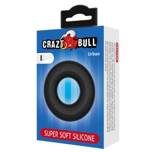 Crazy Bull Urban Supersoft Silicone Penis Ring Black Crazy Bull Urban Supersoft Silicone Penis Ring Black - Image 7