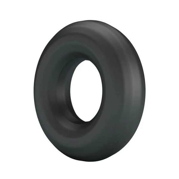 Crazy Bull Urban Supersoft Silicone Penis Ring Black