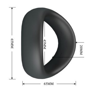 Crazy Bull Valen Silikon-Penisring ergonomisch schwarz Crazy Bull Valen Silikon-Penisring ergonomisch schwarz – Bild 7