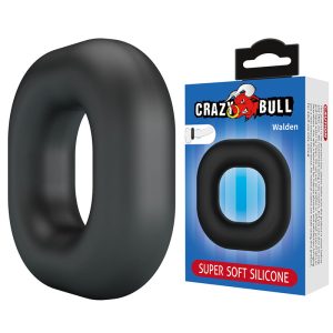 Crazy Bull Walden Silikon-Penisring zwart Crazy Bull Walden Silikon-Penisring zwart - Afbeelding 1