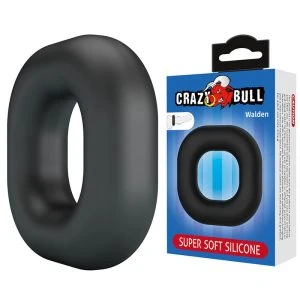 Crazy Bull Walden Silikon-Penisring schwarz