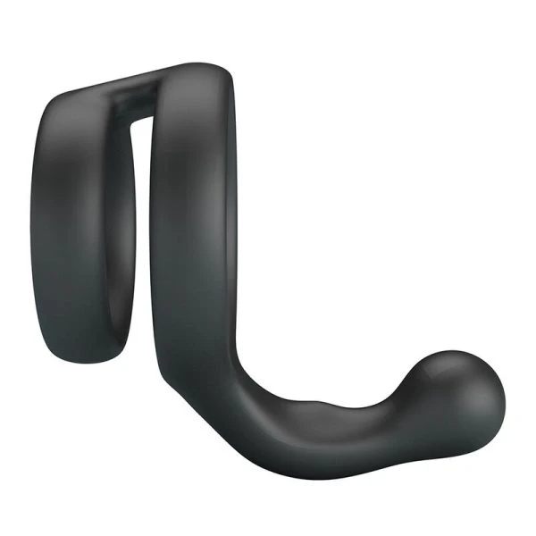 Crazy Bull Yancy Dubbele Balring van siliconen zwart Crazy Bull Yancy Dubbele Balring van siliconen zwart
