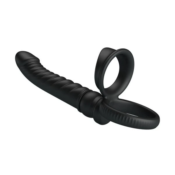 FOR HIM Pretty Love Merritt Anale Vibrator met Ring en 10 Functies, Zwart FOR HIM Pretty Love Merritt Anale Vibrator met Ring en 10 Functies, Zwart