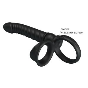FOR HIM Pretty Love Merritt Anale Vibrator met Ring en 10 Functies, Zwart FOR HIM Pretty Love Merritt Anale Vibrator met Ring en 10 Functies, Zwart - Afbeelding 6