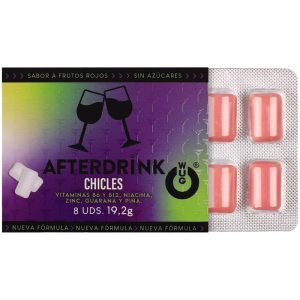 WUG GUM After Drink voedingssupplement kauwgom 8 stuks WUG GUM After Drink voedingssupplement kauwgom 8 stuks - Afbeelding 2
