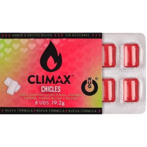 WUG GUM Climax voedingssupplement kauwgom met maca en ginseng WUG GUM Climax voedingssupplement kauwgom met maca en ginseng - Afbeelding 2