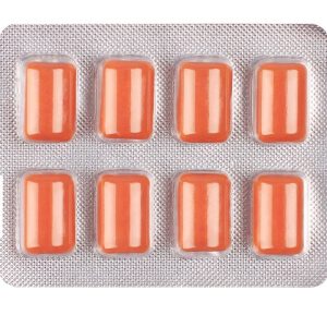 WUG GUM Multivit Kaugummi mit 8 Vitaminen und Chrom, tropischer Geschmack, 8 Stück WUG GUM Multivit Kaugummi mit 8 Vitaminen und Chrom, tropischer Geschmack, 8 Stück – Bild 3