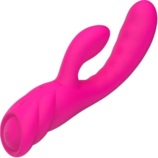 Nalone Rabbit Vibrator Pure X2magic Stick met twee motoren en 7 standen Roze