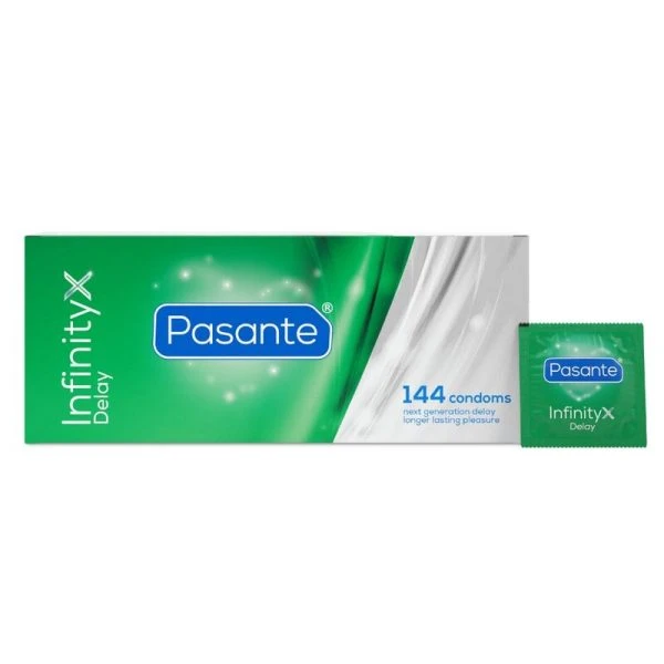 Pasante Geribde Passion-Condoms Doos 144 stuks, nominale breedte 52 mm
