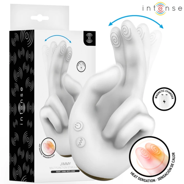 img_227430_97b425529c84c0d2084304316b771ee9_1.png Intense High Tech Jimmy Opgelegde Vibrator met Warmte en Trilling