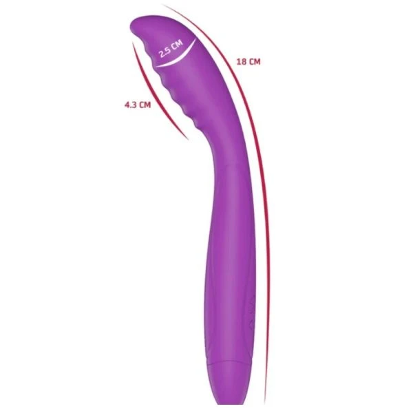 She.E.O G-Punkt-Vibrator mit Tapping-Technologie lila