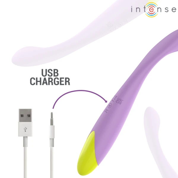 Intense High Tech Lucca flexibele G-spot vibrator USB-oplaadbaar