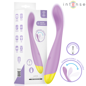 Intense High Tech Lucca flexibele G-spot vibrator USB-oplaadbaar Intense High Tech Lucca flexibele G-spot vibrator USB-oplaadbaar - Afbeelding 1