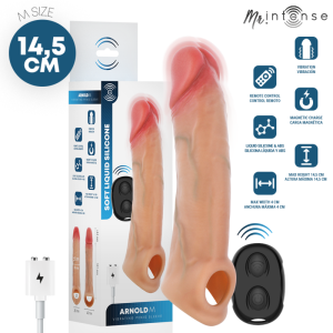 MR. Intense Penis Accessories Vibrator-Penishuls Arnold M met afstandsbediening 14,5 cm MR. Intense Penis Accessories Vibrator-Penishuls Arnold M met afstandsbediening 14,5 cm - Afbeelding 1