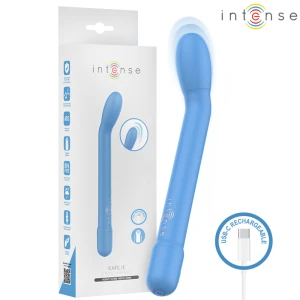 Intense High Tech Karlie G-Spot Stimulator rechargeable, 19 cm, blue