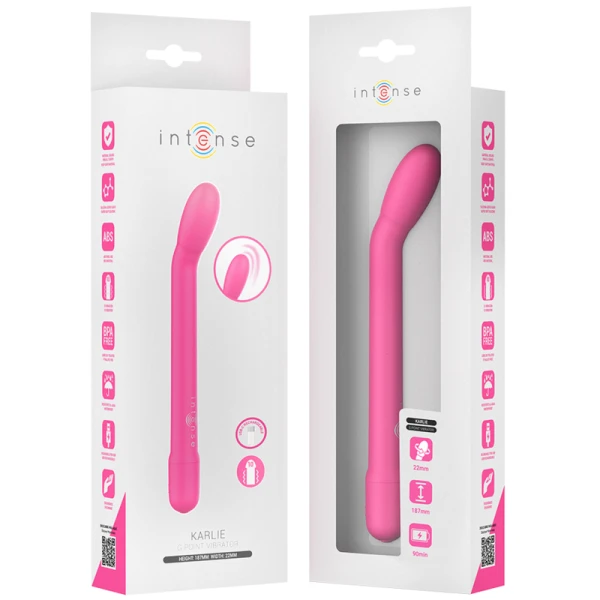 Intense High Tech Karlie Oplaadbare G-Punt Stimulator Roze