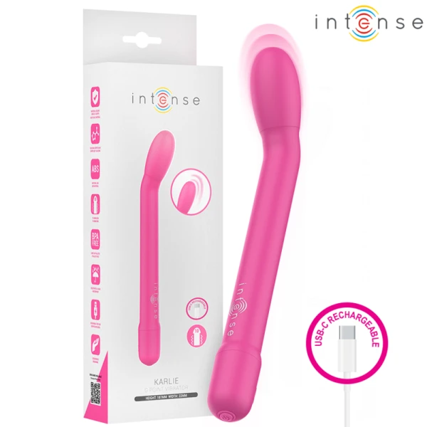 Intense High Tech Karlie Oplaadbare G-Punt Stimulator Roze