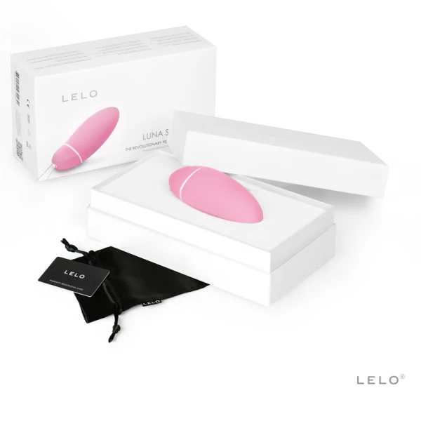 Lelo Luna Smart Bead Bekkenbodentrainer met Vibratie Deep Rose