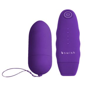 B Swish Bnaughty Classic Unleashed Kogelvibrator met Afstandsbediening, Lila B Swish Bnaughty Classic Unleashed Kogelvibrator met Afstandsbediening, Lila - Afbeelding 1