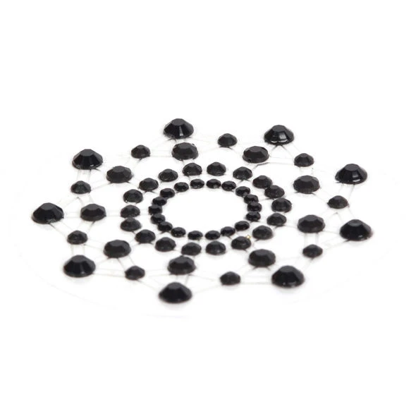 Bijoux Jewelry Borstwartsieraden Mimi Zwart, twee stuks Bijoux Jewelry Borstwartsieraden Mimi Zwart, twee stuks