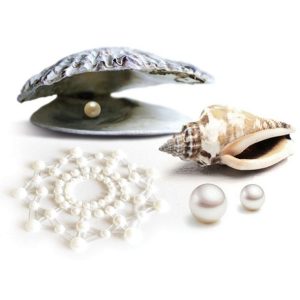 Bijoux Jewelry Tepelsieraden Mimi Pearl Golden, paars Bijoux Jewelry Tepelsieraden Mimi Pearl Golden, paars - Afbeelding 2