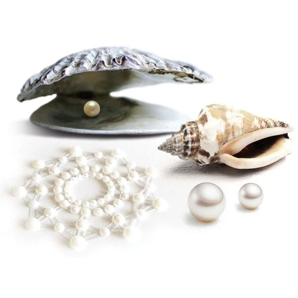 Bijoux Jewelry Tepelsieraden Mimi Pearl Golden, paars