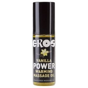 Eros Power Line massageolie met verwarmend effect vanillesmaak