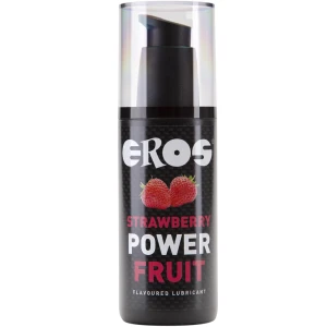 Eros Power Line glijmiddel met aardbeiensmaak 125 ml