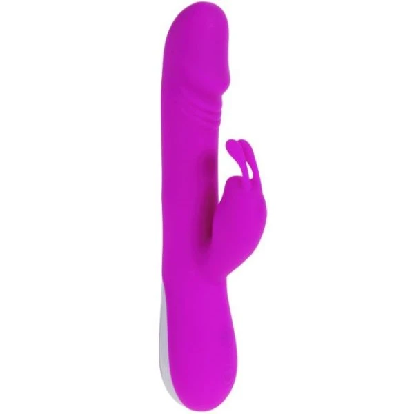 img_30156_d0fe6f3c1c74592a71d61178e2d8292c_1.jpg High Tech Pretty Love Flirtation Robert Vibrator met clitorisstimulator, 210 mm