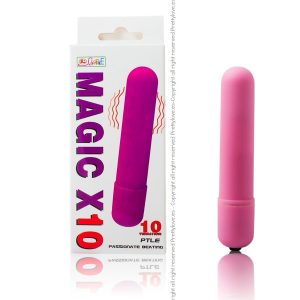 Baile Stimulating Magic X10 Vibrator met fluweelzachte perzikhuid-look, 9 cm Baile Stimulating Magic X10 Vibrator met fluweelzachte perzikhuid-look, 9 cm - Afbeelding 1