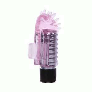 Baile Stimulating Mini Finger Vibrator van siliconen, 7,5 cm