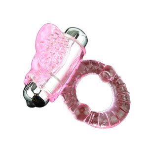 Baile FOR HIM Sweet ABS 10 Rhythms Ring Vibrator Penisring met Clitoris-Stimulator Roze Baile FOR HIM Sweet ABS 10 Rhythms Ring Vibrator Penisring met Clitoris-Stimulator Roze - Afbeelding 3