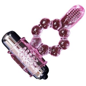 Baile FOR HIM siliconen penisring met 10 vibratieritmes en roze vibratie Baile FOR HIM siliconen penisring met 10 vibratieritmes en roze vibratie - Afbeelding 5