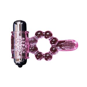 Baile FOR HIM siliconen penisring met 10 vibratieritmes en roze vibratie Baile FOR HIM siliconen penisring met 10 vibratieritmes en roze vibratie - Afbeelding 6
