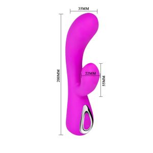 High Tech Pretty Love Smarter Honingvibrator Lila 18 cm High Tech Pretty Love Smarter Honingvibrator Lila 18 cm - Afbeelding 8