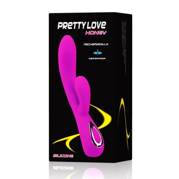 High Tech Pretty Love Smarter Honingvibrator Lila 18 cm High Tech Pretty Love Smarter Honingvibrator Lila 18 cm