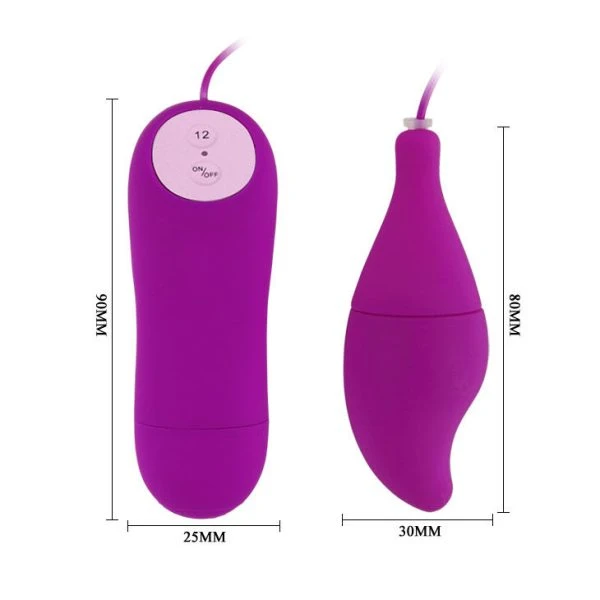 Baile Stimulating Pleasure Shell12 opzetvibrator paars