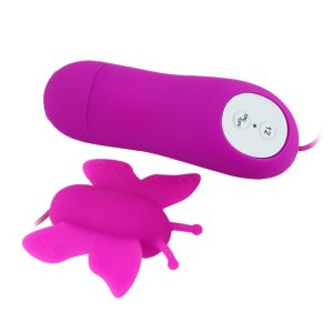 Baile Stimulating Klitoris-Stimulator Vlinder met Afstandsbediening, paars Baile Stimulating Klitoris-Stimulator Vlinder met Afstandsbediening, paars - Afbeelding 3