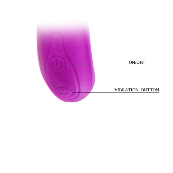 High Tech Pretty Love Bliss Lilac Massager Vibrator met Clitorisstimulator