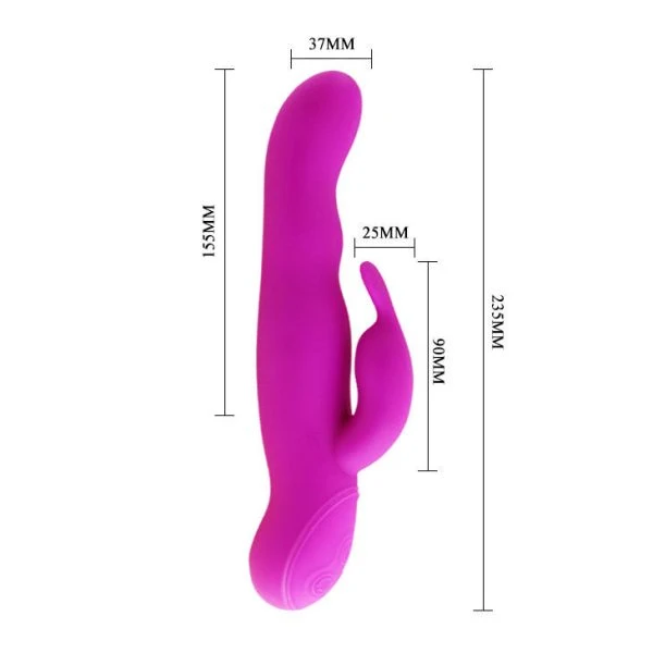 High Tech Pretty Love Hale Lilac Rotator mit 30 Vibrations- und 7 Rotationsmodi, lila
