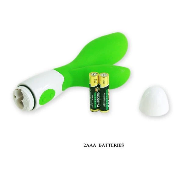 High Tech Pretty Love Flirtation Owen Green Vibrator groen-wit