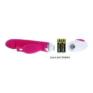 High Tech Pretty Love Ation Vibrator met konijnen-kittelaar, lila/wit High Tech Pretty Love Ation Vibrator met konijnen-kittelaar, lila/wit - Afbeelding 8