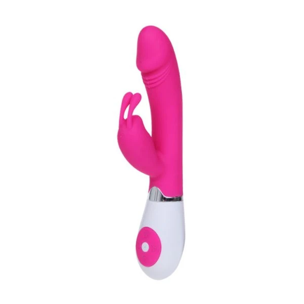 High Tech Pretty Love Flirtation Gena Vibrator met Clitorisstimulator en Spraakbesturing