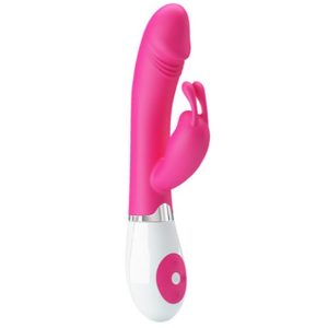 High Tech Pretty Love Flirtation Gena Vibrator met Clitorisstimulator en Spraakbesturing High Tech Pretty Love Flirtation Gena Vibrator met Clitorisstimulator en Spraakbesturing - Afbeelding 3