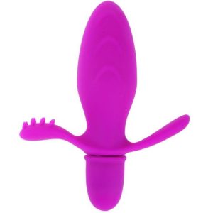 Anal Toys Pretty Love Flirtation Fitch Vibrator met Clitorisstimulator, 11 cm Anal Toys Pretty Love Flirtation Fitch Vibrator met Clitorisstimulator, 11 cm - Afbeelding 3