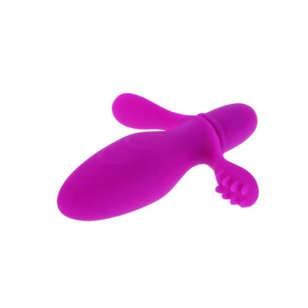 Anal Toys Pretty Love Flirtation Fitch Vibrator met Clitorisstimulator, 11 cm
