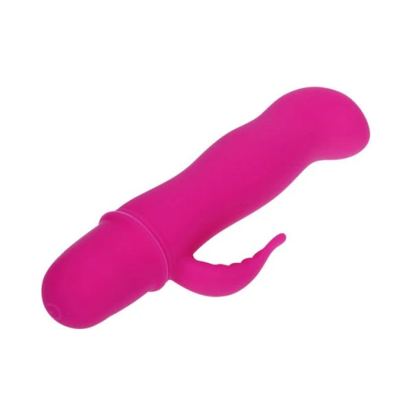 High Tech Pretty Love Vibrator Stimulator Blithe mit Klitorisreizer flieder